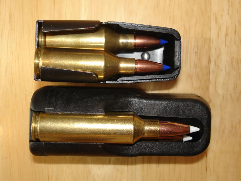 X-Bolt and A-Bolt Magazines Top View