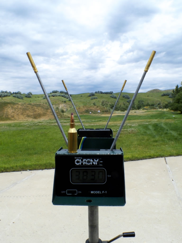 Speed of 243 WSSM with a 70g Nosler Ballistic Tip and Hodgdon Superformance Powder