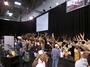 A portion or Mossback's very large booth