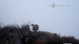In The Clouds Mule Deer Hunting on ridge
