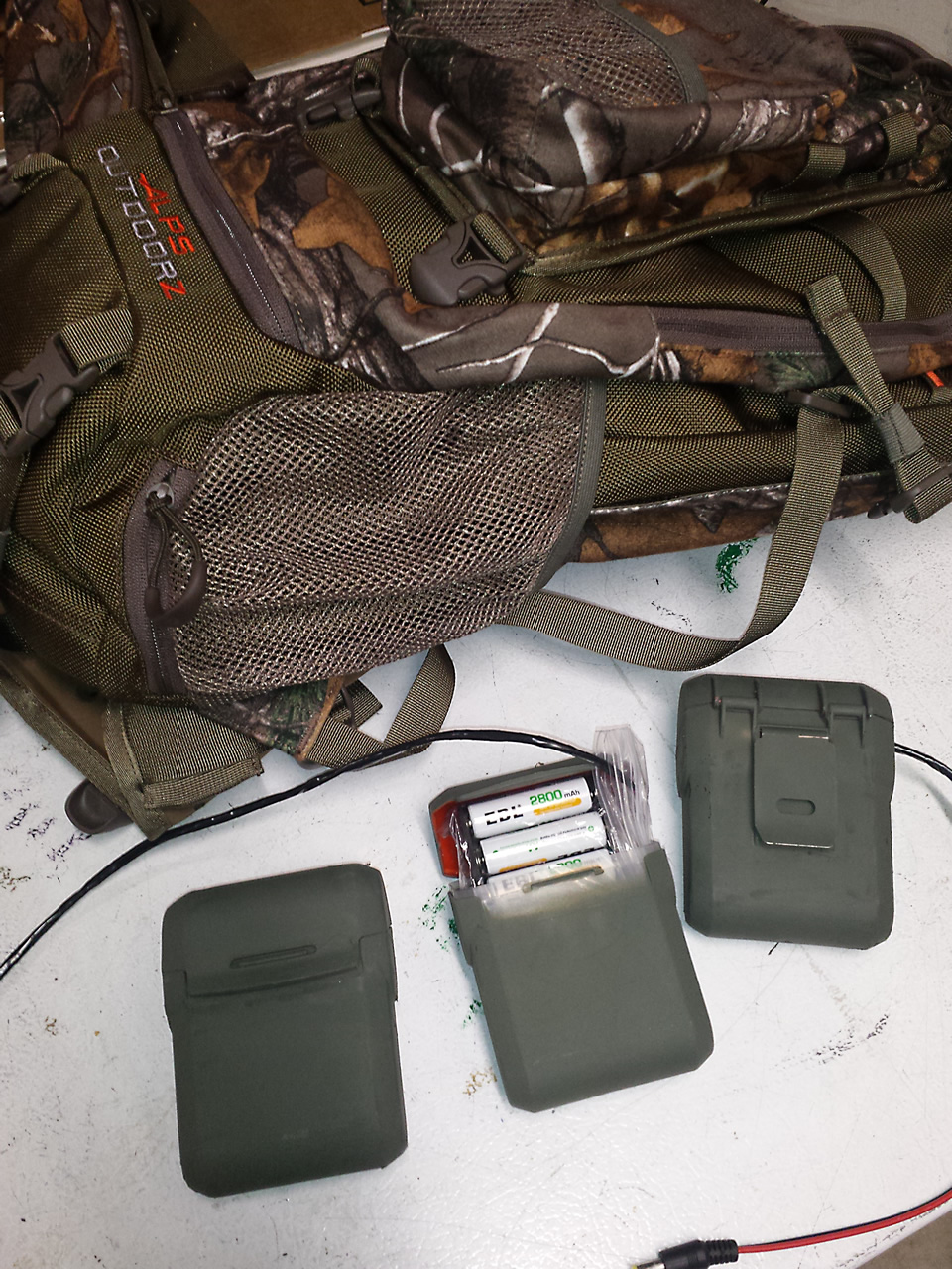 Trail Camera Battery boxes for 12v NiMh batteries