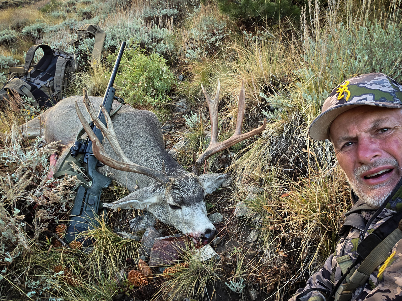 My 2025 Henry Mountain muzzleloader buck.